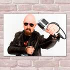 Placa Decorativa Rob Halford 1 Mdf 20x30cm
