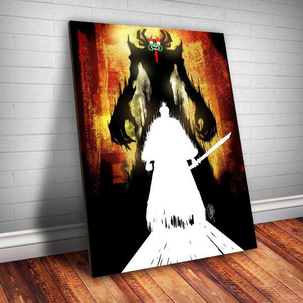 Placa Decorativa Samurai Jack 10 Mdf 20x30cm