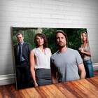 Placa Decorativa Secrets And Lies 5 Mdf 30x45cm