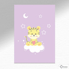 Placa Decorativa Série Animais Legais ( Tigre ) A4