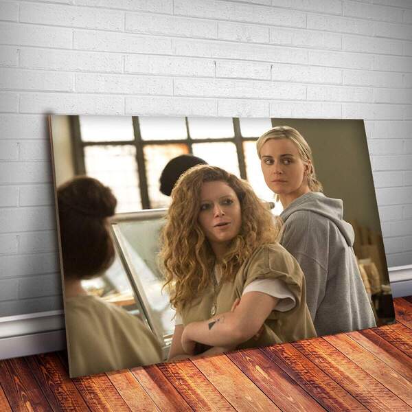 Placa Decorativa Séries Nicky Nichols 4 Mdf 30x45cm