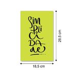 Placa Decorativa Simplicidade