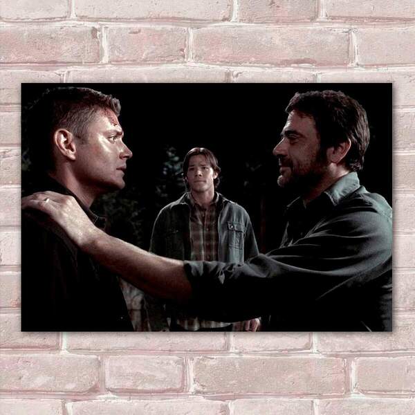 Placa Decorativa Sobrenatural 13 Mdf 30x45cm