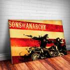 Placa Decorativa Sons Of Anarchy 3 Mdf 20x30cm