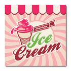 Placa Decorativa - Sorvete - 1340plmk