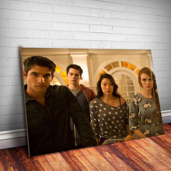 Placa Decorativa Teen Wolf 2 Mdf 30x45cm