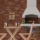 Placa Decorativa Temática Bom Churrasco Mdf 29x52cm - Wp Conn