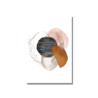 Placa Decorativa Terracota Abstrato 30x45 P/ Amb