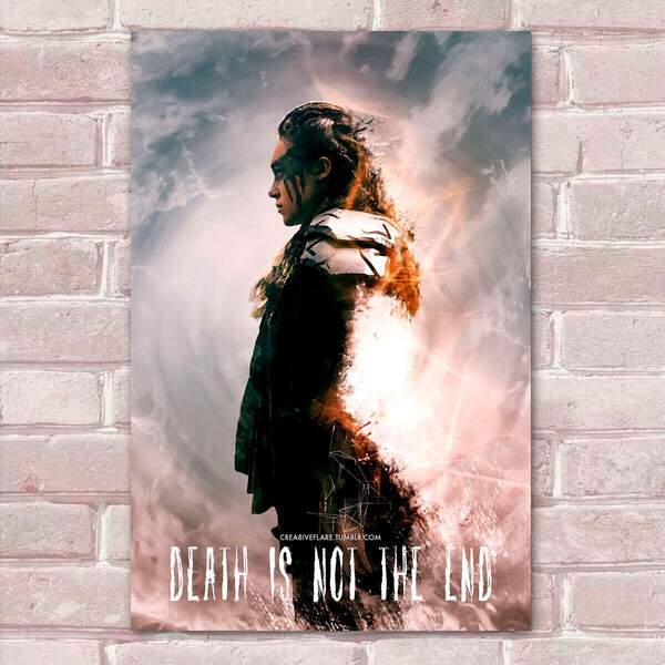 Placa Decorativa The 100 15 Mdf 30x45cm