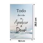 Placa Decorativa Todo Dia É Dia De Agradecer A Deus