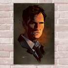 Placa Decorativa True Detective 01 Mdf 20x30cm