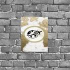 Placa Decorativa Viagem Mapa Mundi Avião 18x27cm