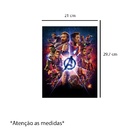 Placa Decorativa Vingadores Mod 02 *atenção As Medidas*