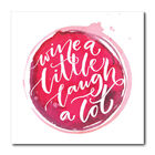 Placa Decorativa - Vinho - 1673plmk