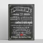 Placa Decorativa Você É 20x30cm