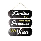 Placa Dizeres E Corda Mdf