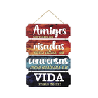 Placa Dizeres E Corda Mdf