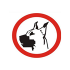 Placa Em Poliestireno 20x30cm - Cuidado Cao Bravo