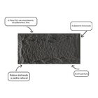 Placa Em Pu 120cm X 60cm X 30mm (0,72m²/placa)- Cinza Cinza