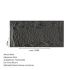 Placa Em Pu 120cm X 60cm X 30mm (0,72m²/placa)- Cinza Cinza