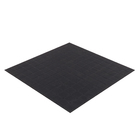 Placa Emborrachada 50x50cm Preto