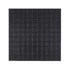 Placa Emborrachada 50x50cm Preto