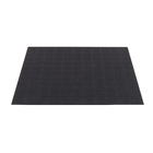 Placa Emborrachada 50x50cm Preto