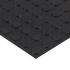 Placa Emborrachada Pastilha Alta 50x50cm Preto