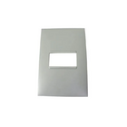 Placa/espelho 4x2 1 Módulo Cinza Pial Plus+ 618501cz+