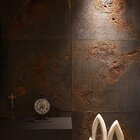 Placa Ferro Cimentício Rústica 90x90  - Iron Class