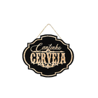 Placa Formato Colonial Dizeres 2dmdf