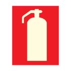 Placa Fotolumi Pvc 0,5 - 15x15cm - Extintor De Incendio