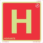 Placa Hidrante - 20X20Cm