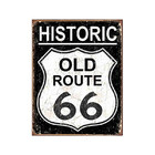Placa Historic Old Route 66