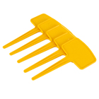 Placa Identificação Plus 12x6cm  Amarelo