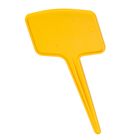 Placa Identificação Plus 12x6cm  Amarelo