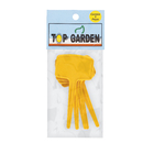 Placa Identificação Plus 12x6cm  Amarelo