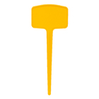 Placa Identificação Plus 19x7cm  Amarelo