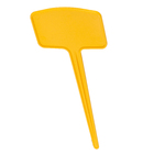 Placa Identificação Plus 19x7cm  Amarelo