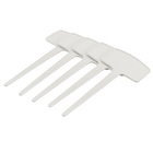 Placa Identificação Plus 19x7cm  Branco