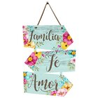 Placa Indicativa Decoração Família Flores Cozinha Frases