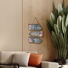 Placa Indicativa Para Decoração Flores Amor Frases Sala