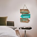 Placa Indicativa Para Decoração Frases Sala Hall De Entrada