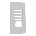 Placa Interruptor 4x2 1 Tomada Novara