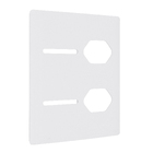 Placa Interruptor 4x4 2 Tomadas Novara