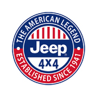 Placa Jeep 4x4 The American Legend