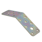 Placa Junção 135° 40x90x2,5mm Aço Galvanizado Minubras