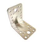 Placa Junção Dobrada Reforçada 65x85x2,5mm Aço Galvanizado Minubras