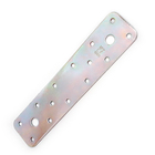 Placa Junção Reta 40x180x2,5mm Aço Galvanizado Minubras