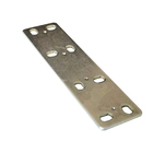 Placa Junção Retangular Dupla 30x120x2mm Aço Galvanizado Minubras